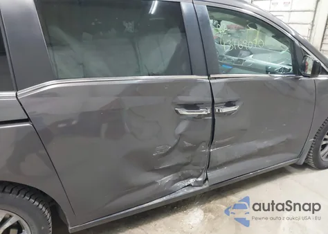 2013 Honda Odyssey Ex-L z USA, uszkodzony, nr VIN 5FNRL5H62DB084320